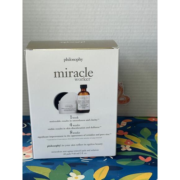 Philosophy Miracle Worker Miraculous anti-aging retinoid pads and solution A - Picture 7 of 10